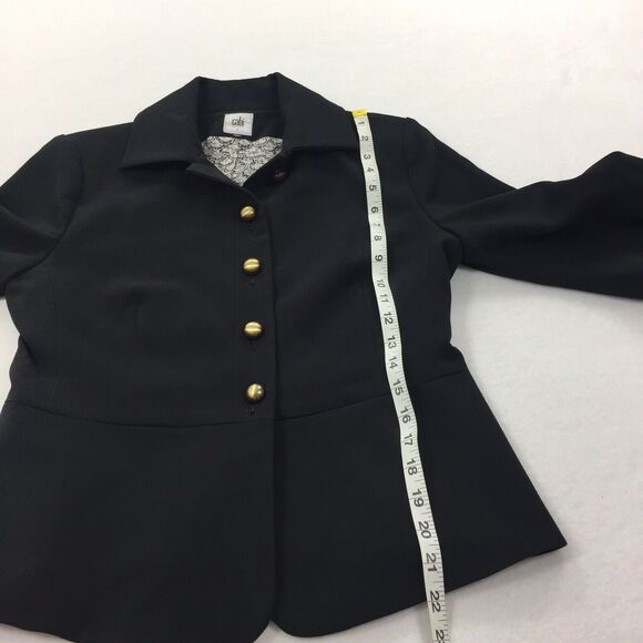 CAbi Abbott Brass Button Over Jacket Style 3027 - Picture 6 of 8